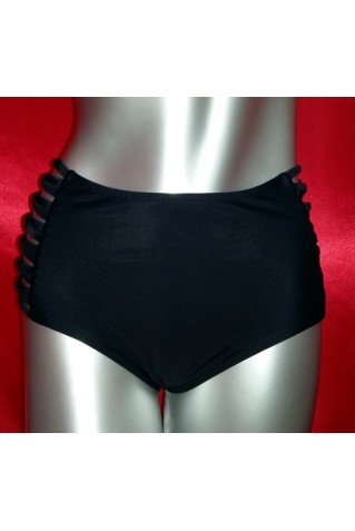 Стильные высокие трусы для купания Margo Blues 2002 retro